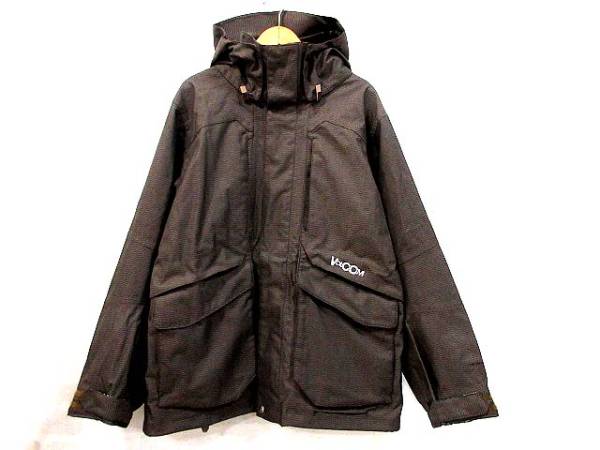 ボルコム VOLCOM スノーボード ウェア ジャケット 茶 ブラウン M