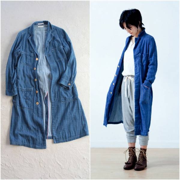 今季 ao daikanyama｜デニムガーゼワークコート