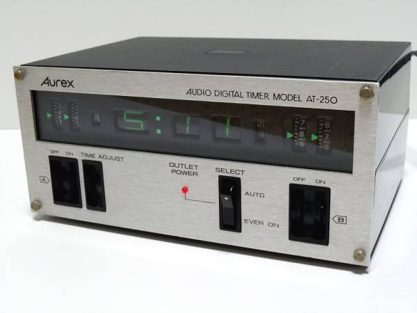 ☆東芝☆Aurex・オーディオデジタルタイマー…AT-250☆(オーディオ機器