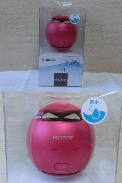 SONY ワイヤレス スピーカー SRS X1 P ピンク 防水 bluetooth SRS-X1