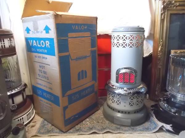 カフェー Valorバーラー 石油ストーブ 英国製525動作 元箱入り 525の