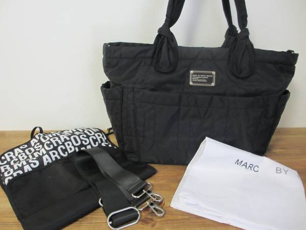 MARC JACOBS ブラック 2WAYマザーズバッグ MARC JACOBS ブラック 2WAYマザーズバッグ カテゴリー 【公式通販】
