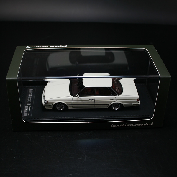 IG0675 イグニッションモデル マークⅡ グランデ Toyota MarkⅡ 1⁄43 マークII グランデ トヨタ イグニッションモデル | ホワイト