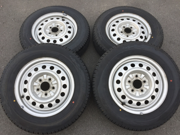 ダンロップ GRANDTREK PT3 175/80R15 4本セット タイヤ山アリ