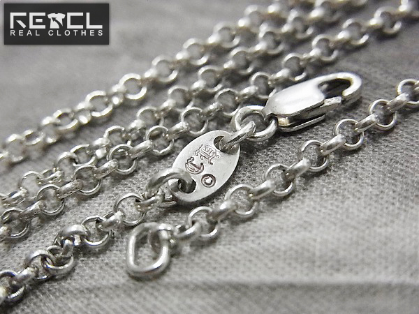 CHROME HEARTS⁄クロムハーツ ロールチェーン SV 16インチ
