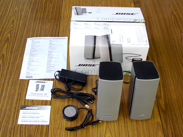 ◆ BOSE ボーズ　マルチメディアスピーカーシステム Companion20