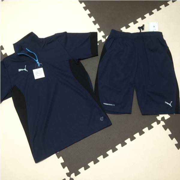 新品 定価11664円 プーマ puma ハーフ セット 男性用 S