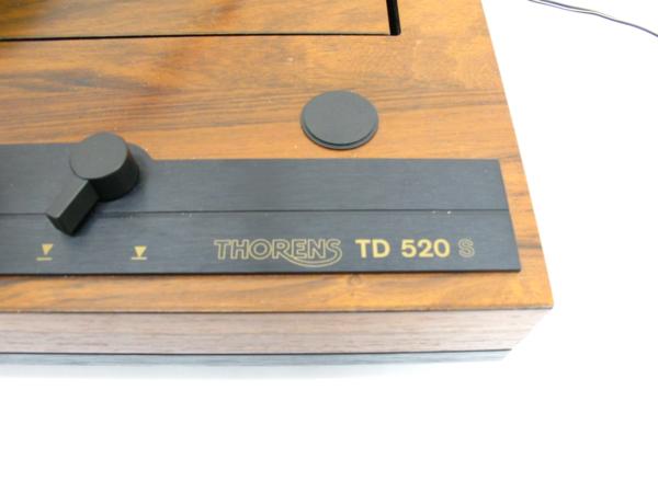 THORENS レコードプレーヤー 砲金 TD520S+SME 3012R □ 48732-1