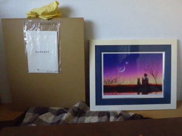 歳末SALE!KAGAYAカガヤ「ルナガーデン」ジークレー版画 保証書有