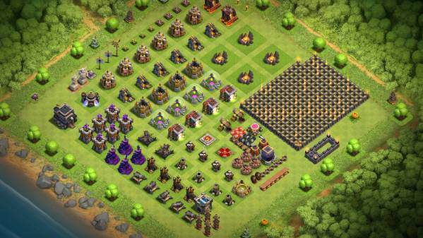 クラッシュオブクランアカウント th9Lv113ほぼカンスト エメ3000