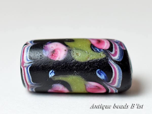 ●わくわく とんぼ玉★即決!ANTQヴェネチア薔薇模様ファンシービーズ2