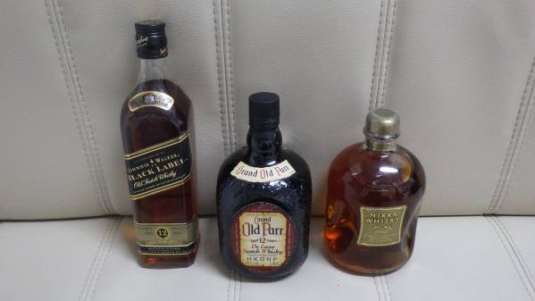 オールドパー1Lジョニーウォーカーブラック ニッカオールモルト