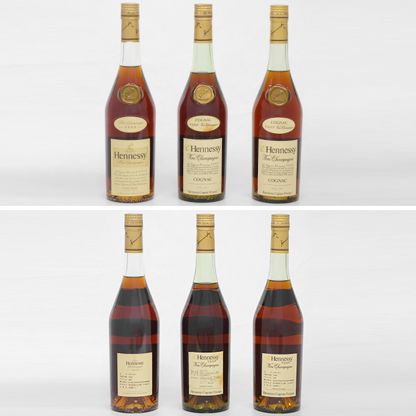 SU07 未開栓 ヘネシー VSOP スリムボトル 700ml まとめ 3本 未開栓