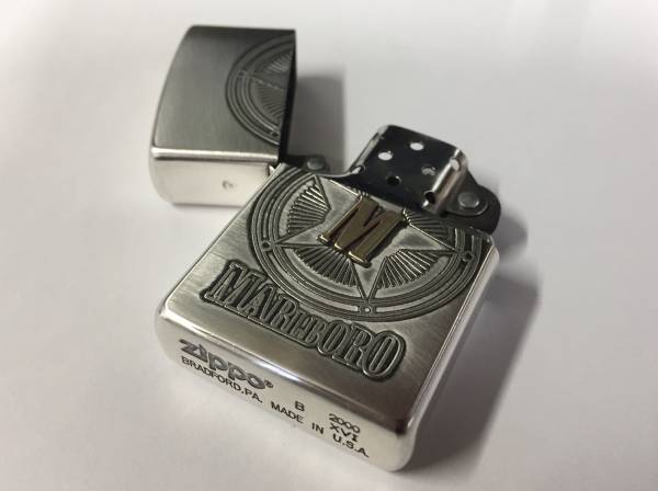 【新品・未使用】マールボロジッポー(非売品) ☆非売品Zippo/マルボロ/ ジッポー/Marlboroコンパス