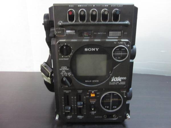 ソニー ジャッカル FX-300 TV FM AM カセットコーダー 1977年製