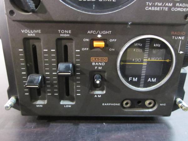 ソニー ジャッカル FX-300 TV FM AM カセットコーダー 1977年製