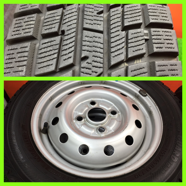 楽天市場】155／65R13（ブランドヨコハマ）（スタッドレスタイヤ 