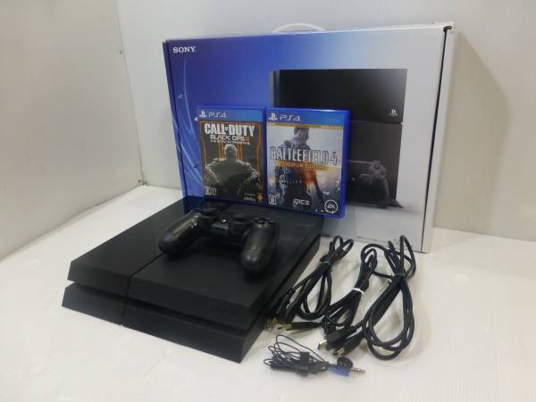 SONY/ソニー□PS4□CHU-1000A□ソフト2本付き 美品