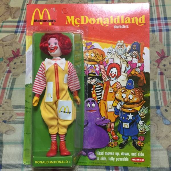 1970sビンテージ マクドナルド ロナルド レムコ社製 フィギュア