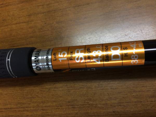 ☆個人出品☆インプレスX Zフェアウェイウッド３W純正シャフト