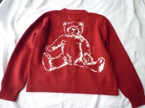 新品　POWDER　パウダー　ウールカーディガン　