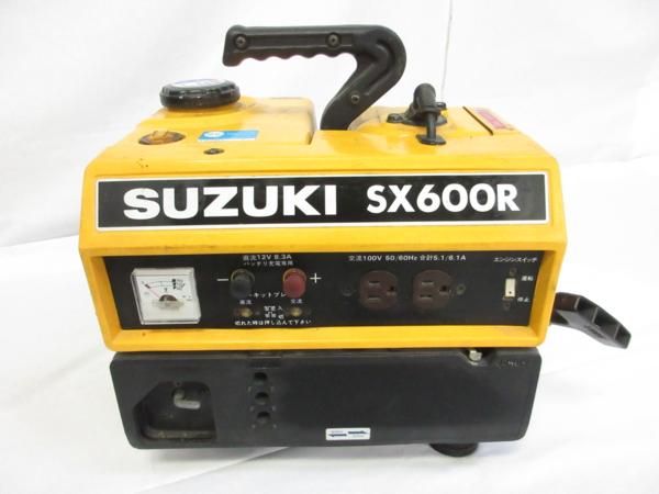 スズキ SUZUKI ポータブル 発電機 SX600R 50/60Hz 11旭41 発電機、変圧