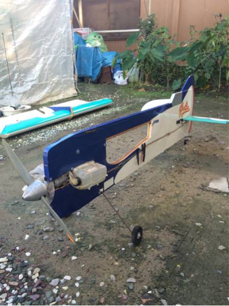 OSエンジン120搭載 飛行機 ラジコン ファンフライ 上級者向け