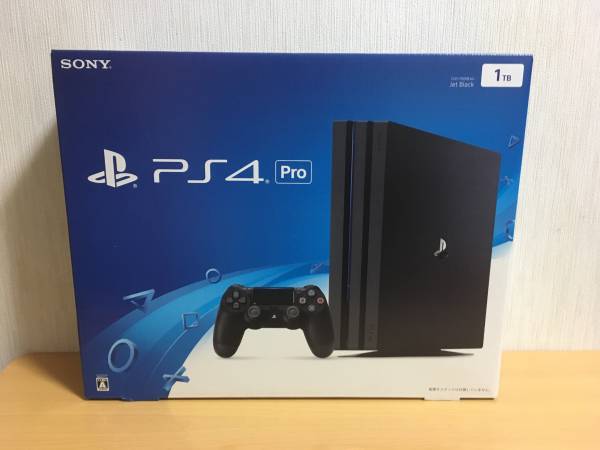 新品 PS4 Pro ジェットブラック 1TB CUH-7000BB01 送料一律 PS4Pro