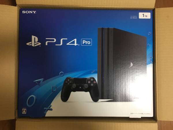 新品 PS4 Pro ジェットブラック 1TB CUH-7000BB01 送料一律 PS4Pro