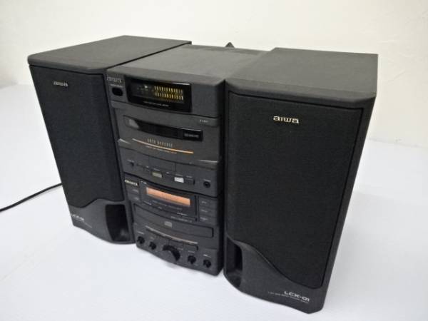 訳あり】☆aiwa_アイワ☆ミニコンポ LCX-01(システムコンポ)｜売買され