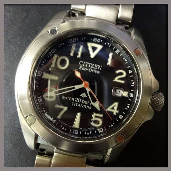 【美品】【シチズン】Eco-Drive腕時計