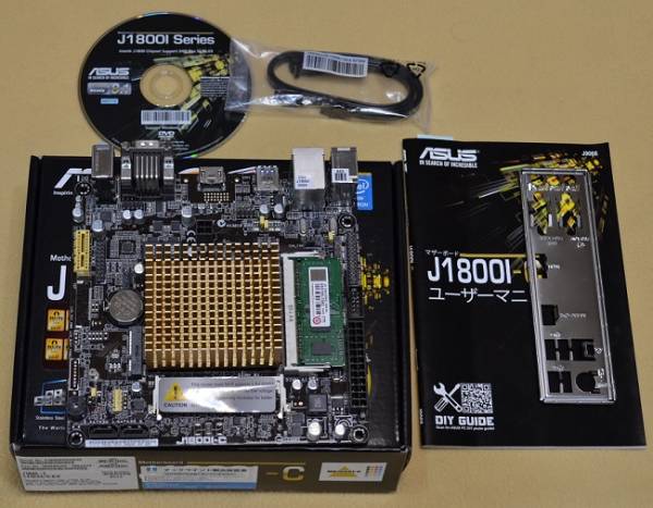 J1800I-C （Mini-ITXマザーボード）