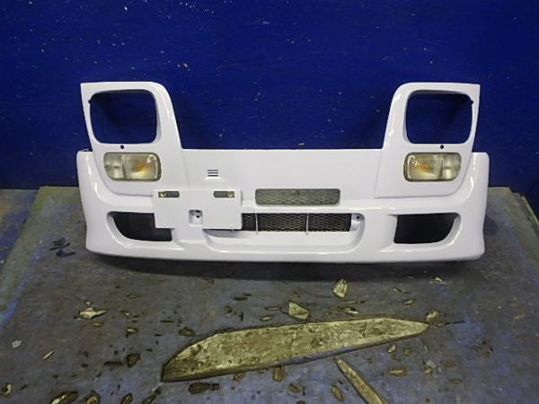 ハイゼット　S110P　社外フロントバンパー　色替え　薄紫