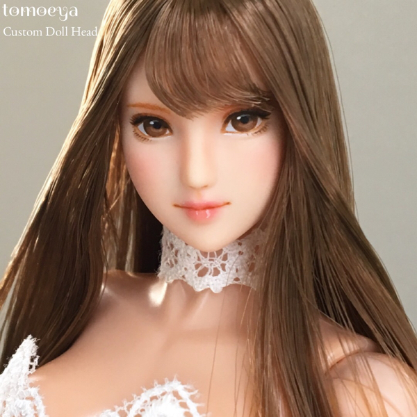 [tomoeya] 1/6 カスタムドールヘッド ◇絵梨◇ CG・phicen