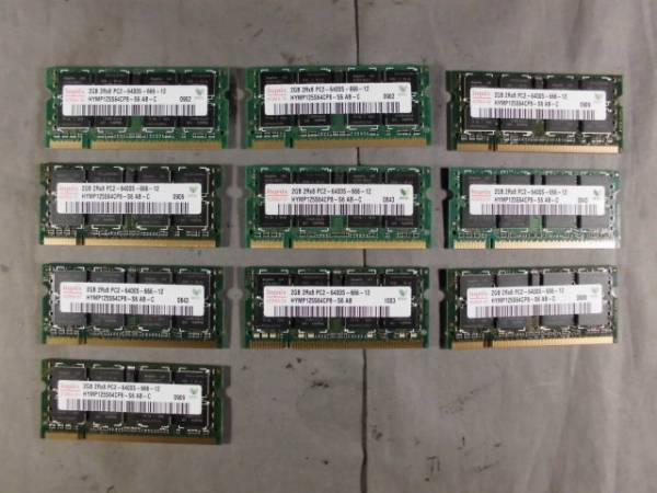 『大量　10枚セット』 『PC2-6400』 『2GB』　hynixチップ ②