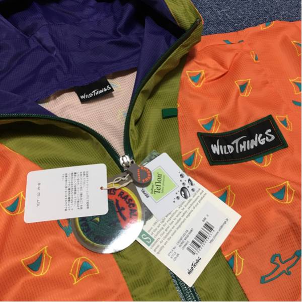 新品 フラボア ×WILD THINGS コラボ ナイロンジャケット FRAPBOIS 