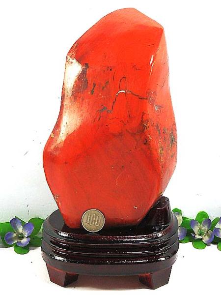 天然レッドジャスパー（紅碧玉）原石115U3-149U401