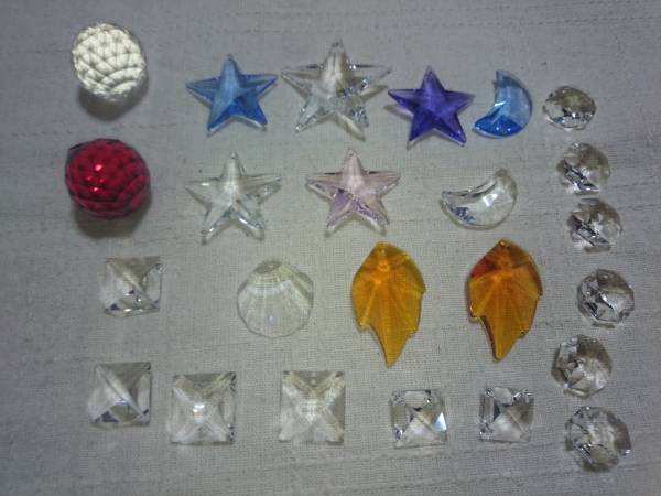 ■スワロフスキービーズ ストラス 24個　サンキャッチャーなど■