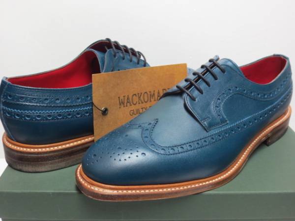 新同品 WACKO MARIA×Alfred sergeant GIGGS シューズ 9