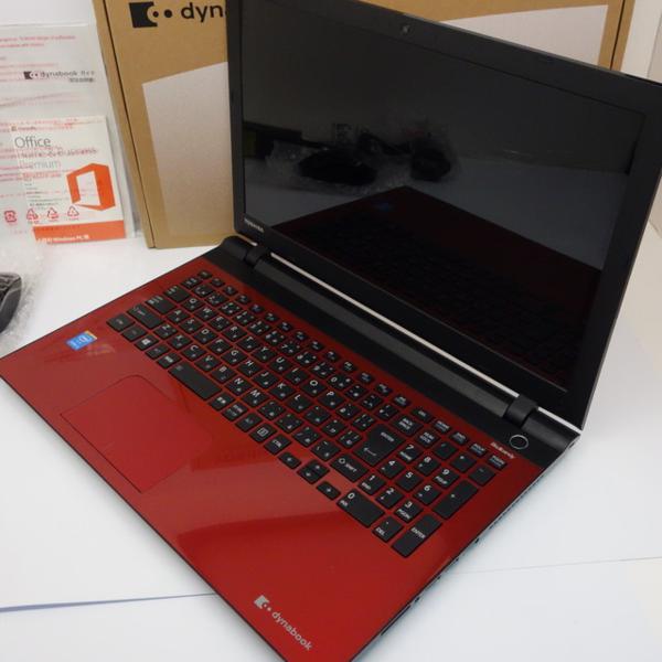 未使用品】東芝15.6インチ☆Win10☆Corei5☆Office付☆レッド dynabook