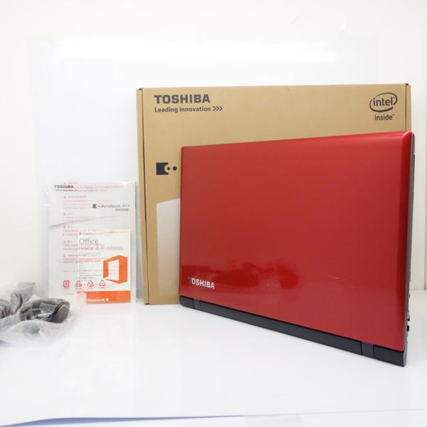 未使用品】東芝15.6インチ☆Win10☆Corei5☆Office付☆レッド dynabook