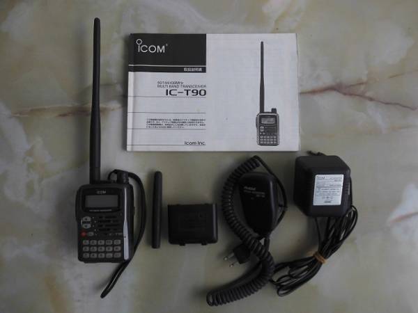 ICOM】アイコム IC-T90 HEP-34 フルセット スキーに登山に 【公式通販】