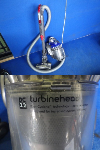 動作通電確認済み！！ダイソンDC22サイクロン掃除機