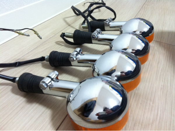 SR400 インジェクション FI車 純正ウインカー1台分 4個 ヤマハ