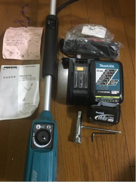 送料無料マキタ14.4V充電式草刈機MUR142UD未使用品Uハンドル
