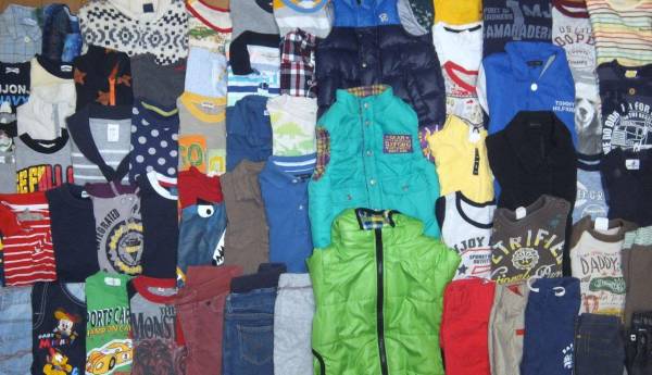 ブランド入福袋80～95cm男子77点TOMMY HILFIGER.GAP.moujonjon等