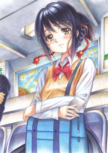 同人複製イラストセット：「君の名は。」宮水光葉③