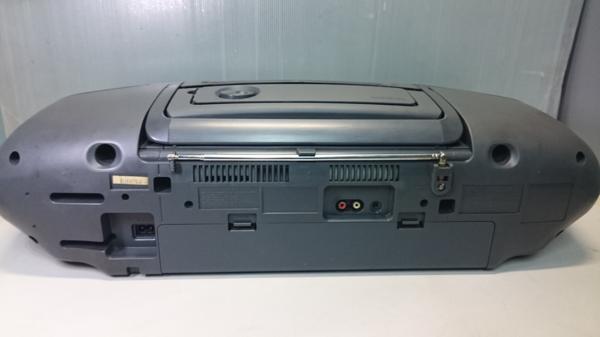 Panasonic RX-DT505 バスレフ CDダブルラジカセ リモコン付！(ラジカセ