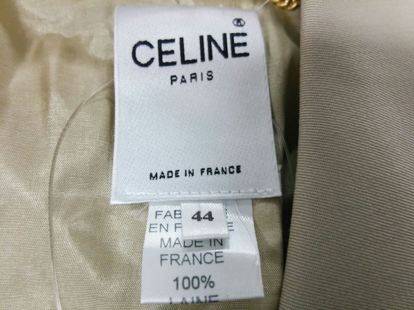 ベージュ CELINE ジャケット セリーヌ ウィメンズ デザイナー CELINE