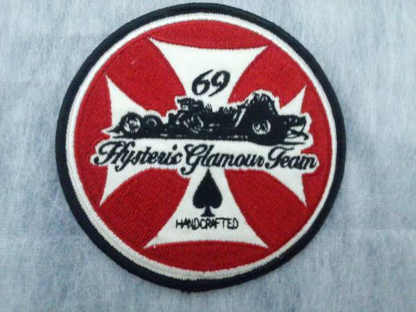 ヒステリックグラマー ワッペン ガール HYS 69 Team 未使用